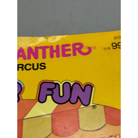golden the pink panther at the circus sticker fun paperback book 1983 English RE - Picture 4 of 10